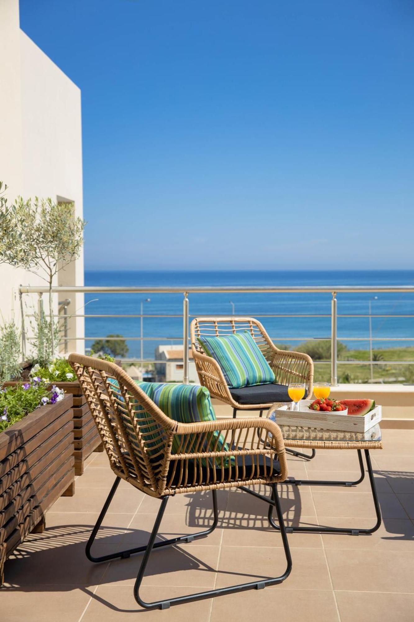 "Peach" - Sea View Maisonette By Sky Hill Resorts Pangalochori المظهر الخارجي الصورة