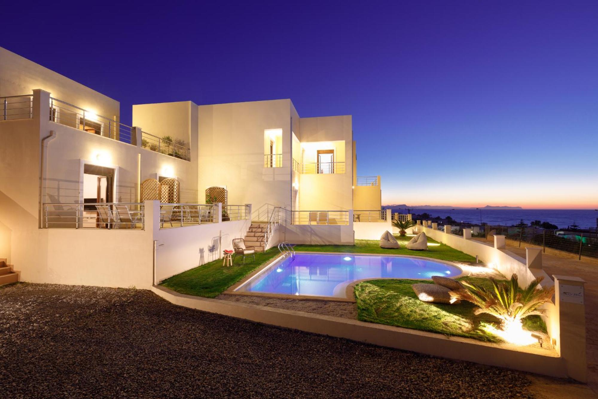 "Peach" - Sea View Maisonette By Sky Hill Resorts Pangalochori المظهر الخارجي الصورة